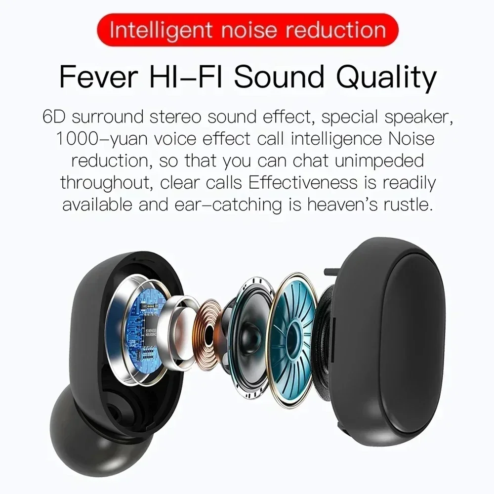 TWS Bluetooth Earphones Wirele - Type C Wired Earphones With Mic ulasan dan harga