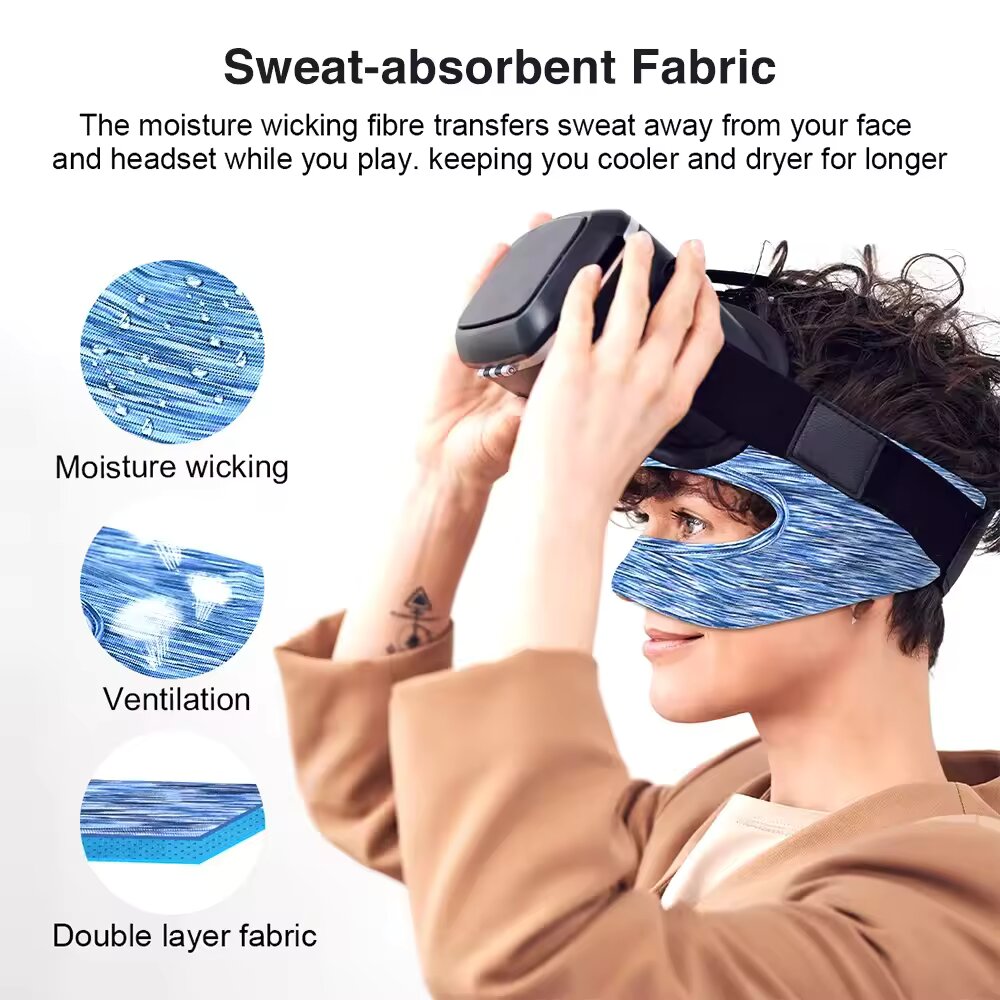 VR Eye Mask Cover For Oculus Q - Headphones ulasan dan harga