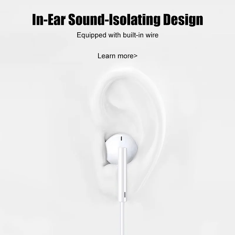 Original Type C In-Ear Earphon - Bone Conduction Running Headphones ulasan dan harga